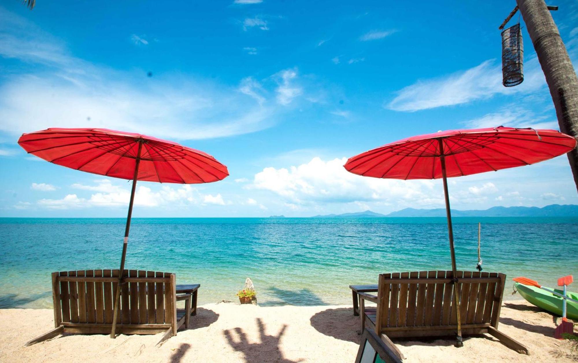 Amphoe Koksamui A Little Bungalows By Beach מראה חיצוני תמונה